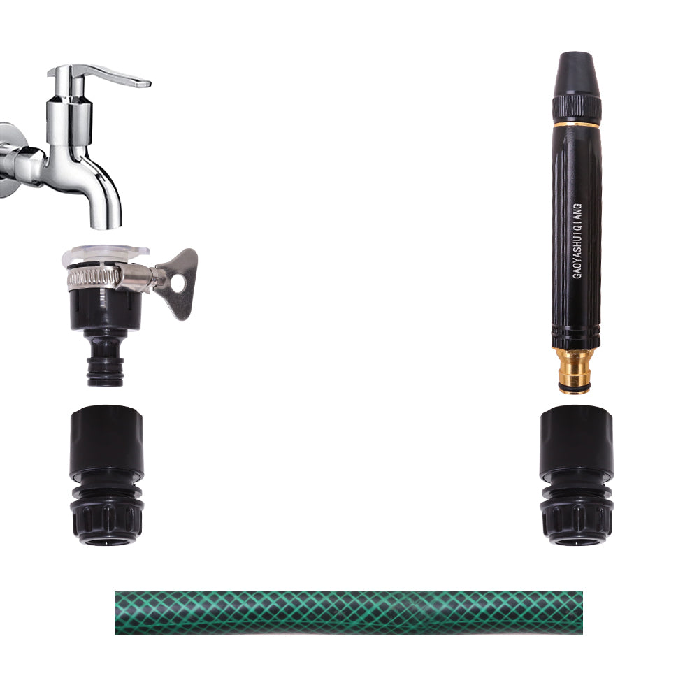 High Quality Water Pressure Nozzle Washing Spray Nozzle Gun Car Shower Water Spray Nozzle Multifunction Adjustable Water Spray Gun